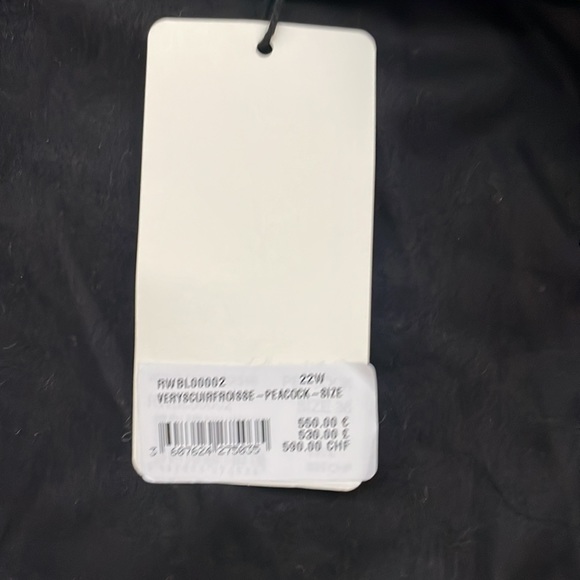 Zadig & Voltaire | Verys Crinkled
Leather Jacket Peacock NWT - Picture 5 of 5